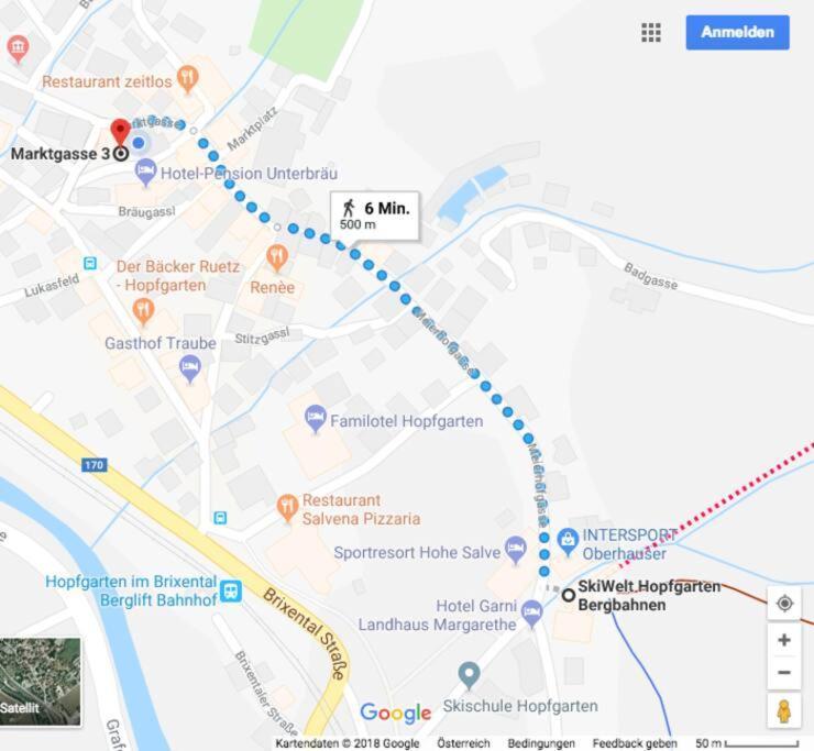 Appartement Der Buergerbote Zur Hohen Salve Hopfgarten im Brixental Ngoại thất bức ảnh